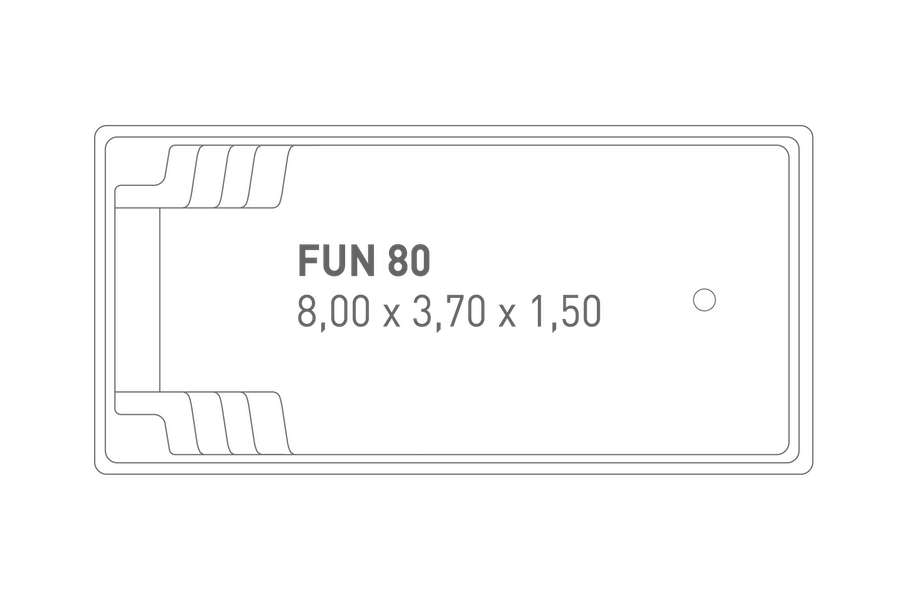 Compass Pools Elegant max 80