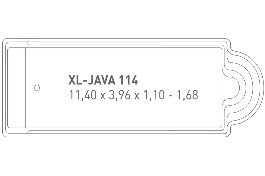 Compass Pools Xl-java 114