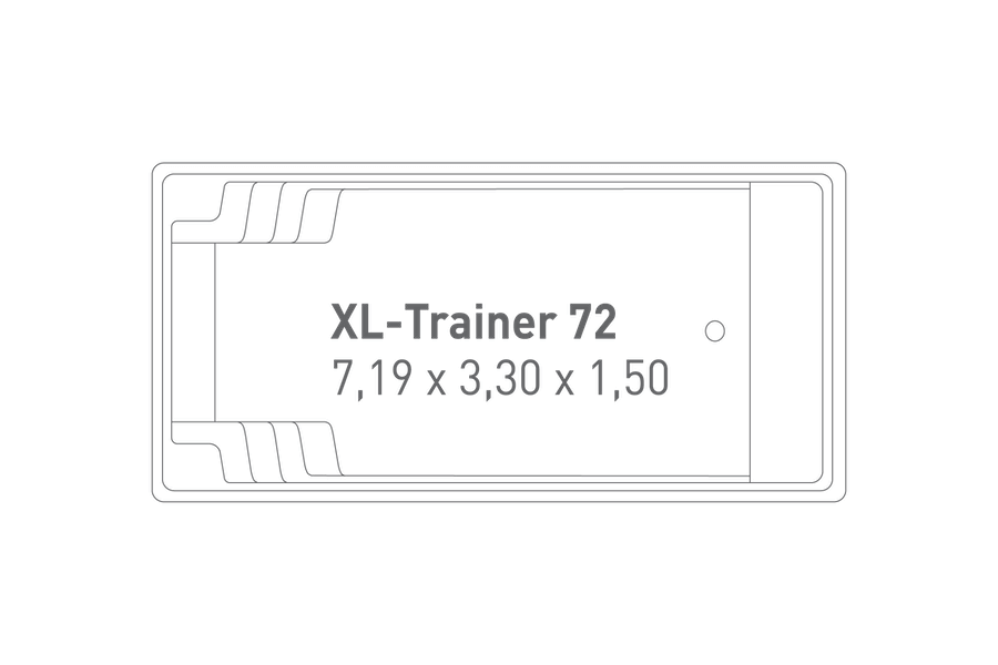 Compass Pools Xl-trainer 72